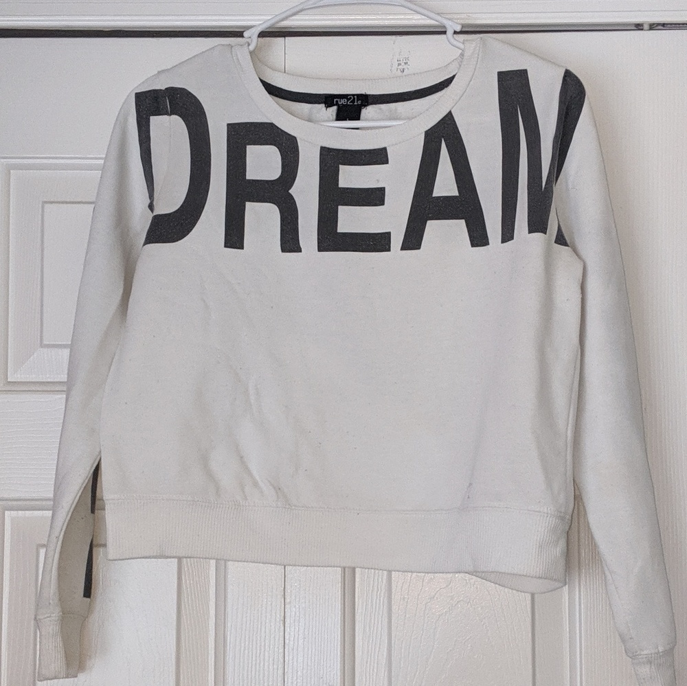 Black and White Long sleeved sweater